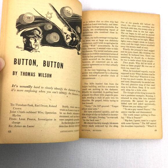 Astounding Science Fiction 1953 Two Book Bundle - Picture 8 of 9
